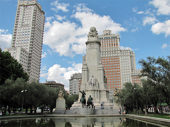 マドリードのスペイン広場