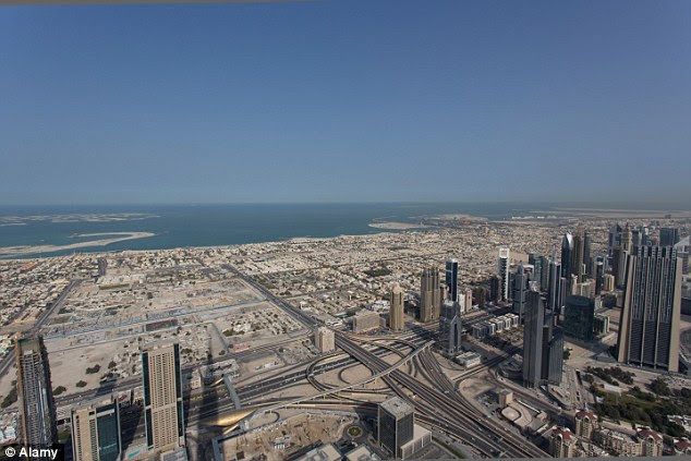 Wealth: The UAE royal family receive around £1 billion a year from the country's oil reserves.
