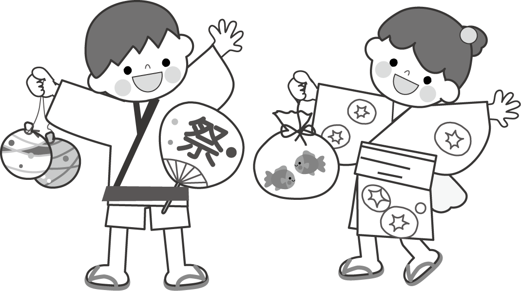 夏祭り 夏まつり イラスト 無料素材