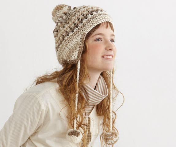 耳まで暖かい手編みのニット帽子 編み方 編み図 動画 Handful ハンドフル