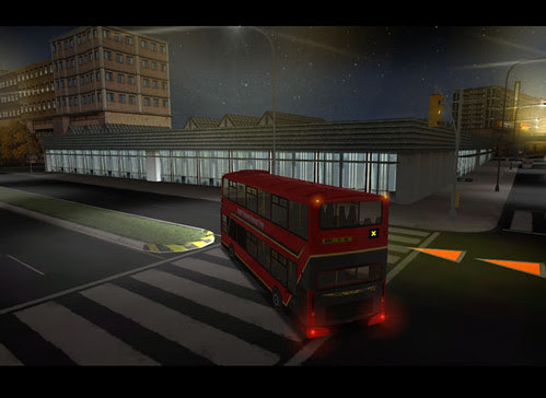 Bus Driver Game Screen Grab