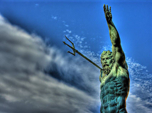neptune god depiction