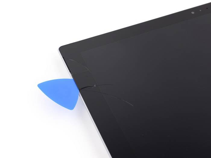 Surface Pro 3 cracked screen from iFixit