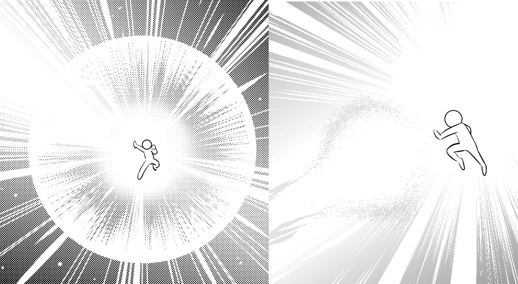 漫画テクニック アクション バトルシーン 必殺技の描き方 トーン編 Oyukihan S Blog 漫 パワー充電所