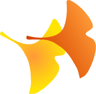 落ち葉 紅葉 イチョウ 銀杏の秋のイラスト 無料イラスト フリー素材