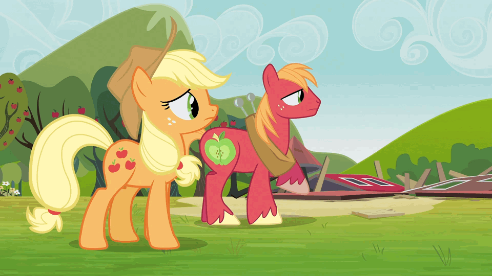 Applejack in rage  My Little Pony: Friendship is Magic 