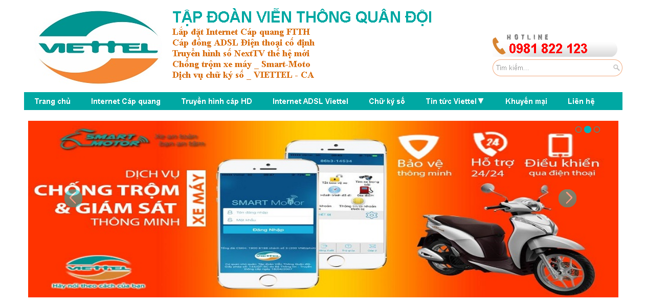 Mẫu blog shop điện thoại