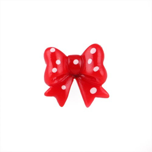 HDE® 3.5mm Red Polka Dot Bow Dust Plug