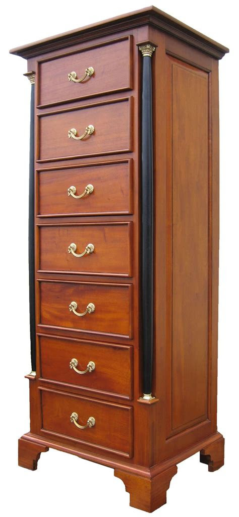 biedermeier antik pfeilerkommode stil kirschbaum moebel