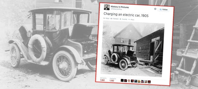 This Electric Car Charging Picture Going Around The Internet Is Wrong