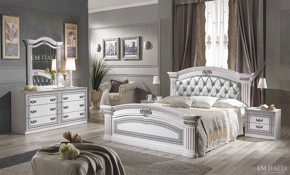 Italian Classic Bedroom | Italian Design Furniture by EM ...