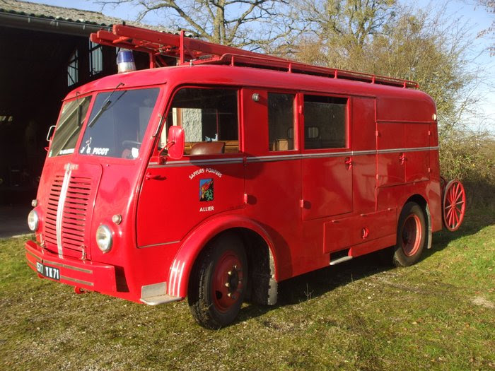  standardized firefighting vehicle Berliet GLA 5F  1954  Catawiki