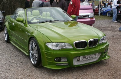 Modified BMW 3 series Convertible