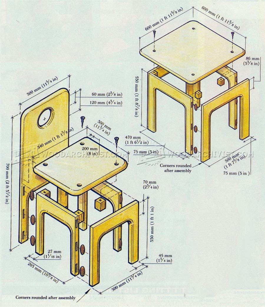Children furniture plans