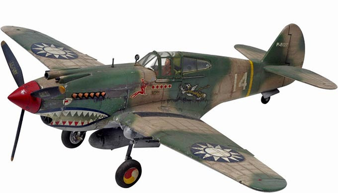 Revell 1/48 P-40B Tiger Shark (85-5209) Manual