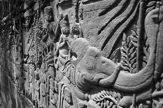 Angkor Thom Bayon temple