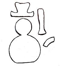  Wooden Snowman With Lighted Christmas Tree | Share The Knownledge