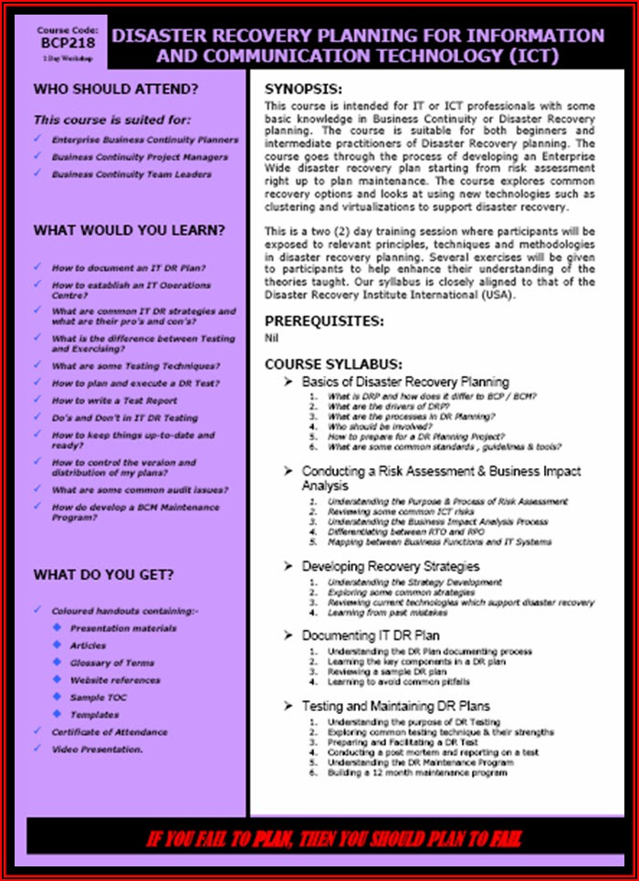 Disaster Recovery Post Mortem Report Template - Template 1 ...