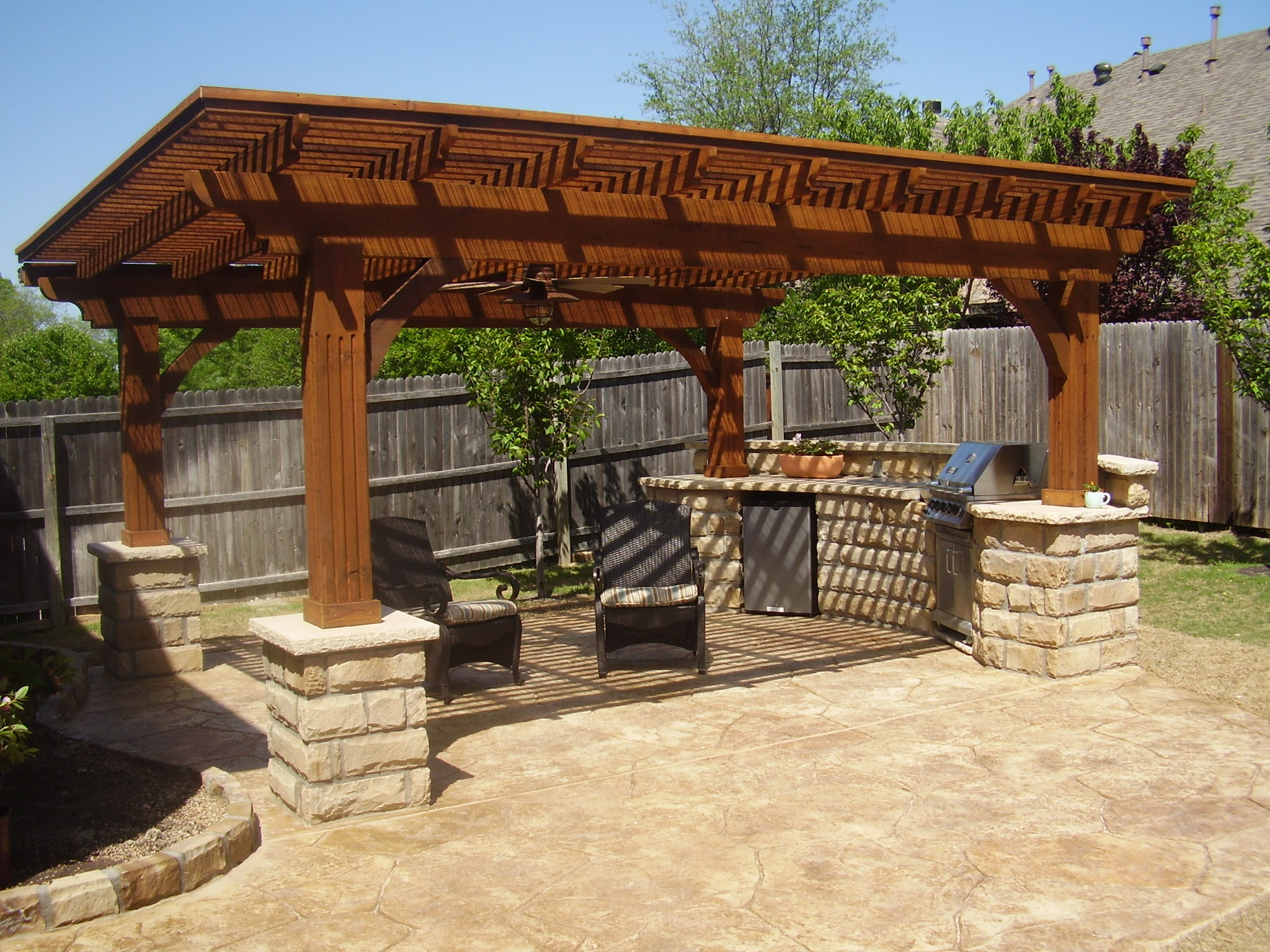 Easy kitchen backsplash ideas Outdoor Patio Kitchen Design Idea