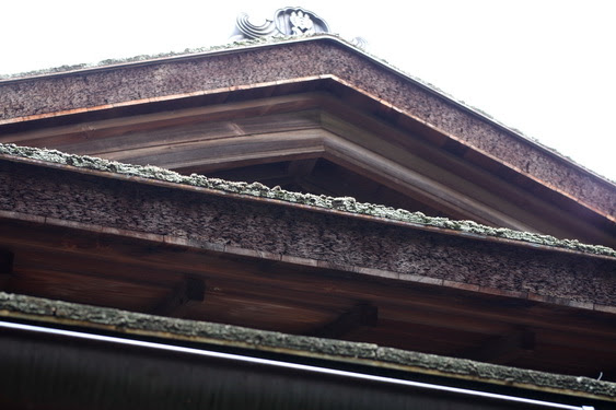 寝殿造4 2 屋根 檜皮葺き