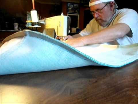 Sewing a Boat Seat Cover - YouTube