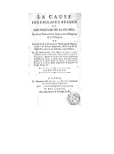 La cause des esclaves nègres et des habitans de la Guinée, portée au tribunal de la justice, de la religion, de la politique, ou Histoire de la traite & de l esclavage des nègres... ([Reprod.]) / par M. Frossard,...