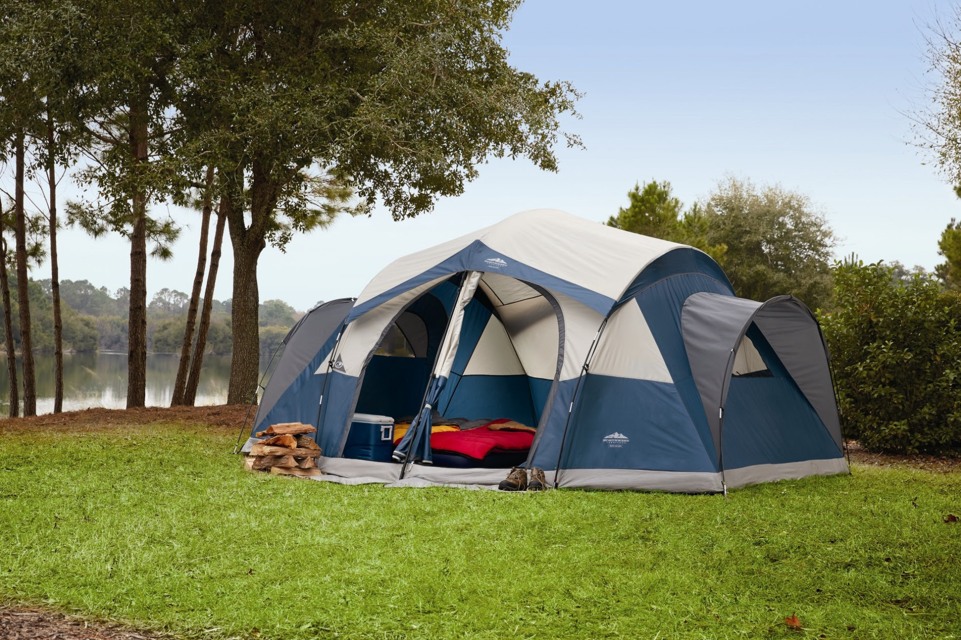 NEW 8 Person Tent Camping 14x14 Big Familly Outdoor ...
