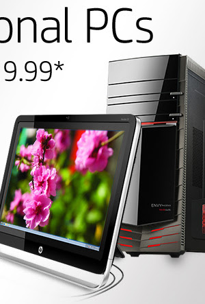 Windows 7 Professional PCs starting at $319.99*