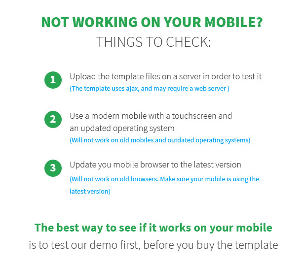 UpMobile Mobile Template
