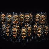 Gang Of Monster "Monkey Fight" resin figure release!