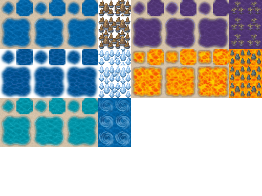 ドット絵世界 ワールドマップ