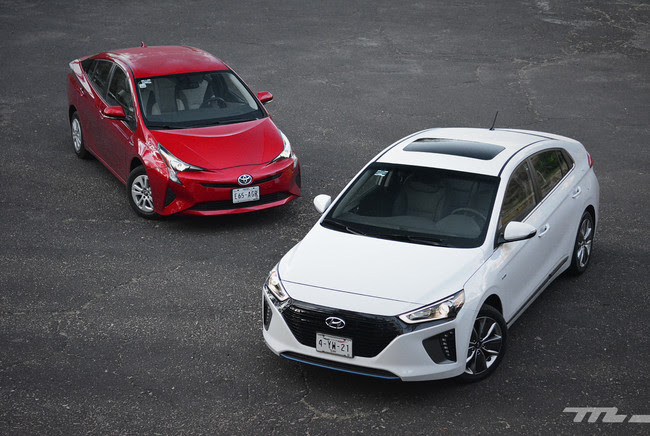 Hyundai Ioniq Vs Toyota Prius 8b