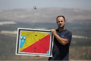 Sha'di Halul, head of the Aramaic Maronite Heritage Center, in Gush Halav in northern Israel, on August 9, 2013. Aramaic is now recognized as a nationality in Israel.