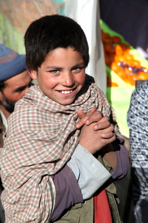 landoftheafghan:

An Afghan boy smiles for the camera in the Baraki Barak District, Logar province, Afghanistan, Dec. 22, 2010
