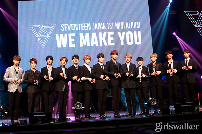 韓国ボーイズグループ Seventeenが日本デビューで活躍誓う いつか絶対に Girlswalker ガールズウォーカー