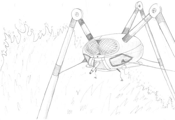 war of the worlds tripod jeff wayne. WOTW-Tripod by ~Headsquasher