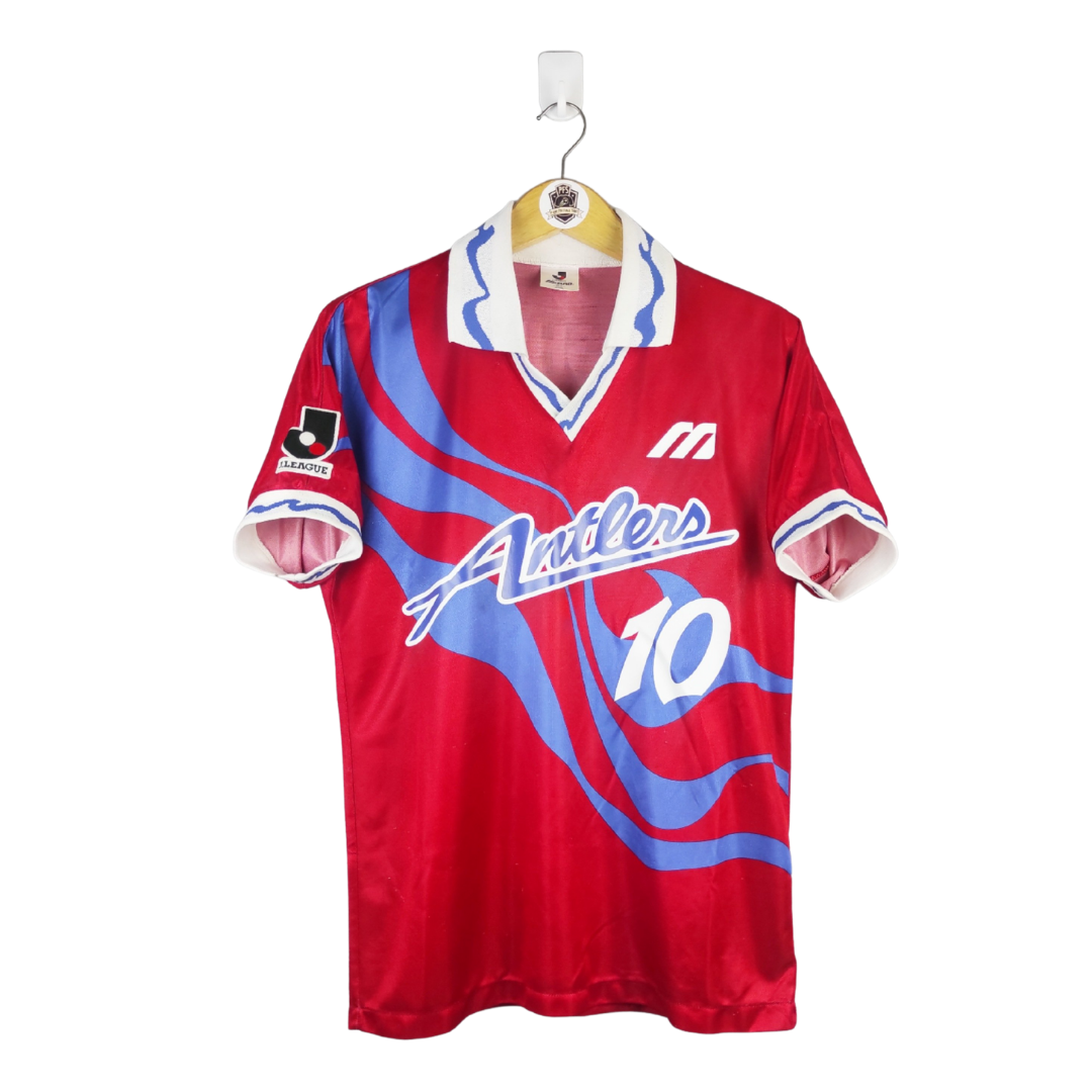 Kashima Antlers Home Shirt 1993 1995 10 Zico L Pano Football Shirt