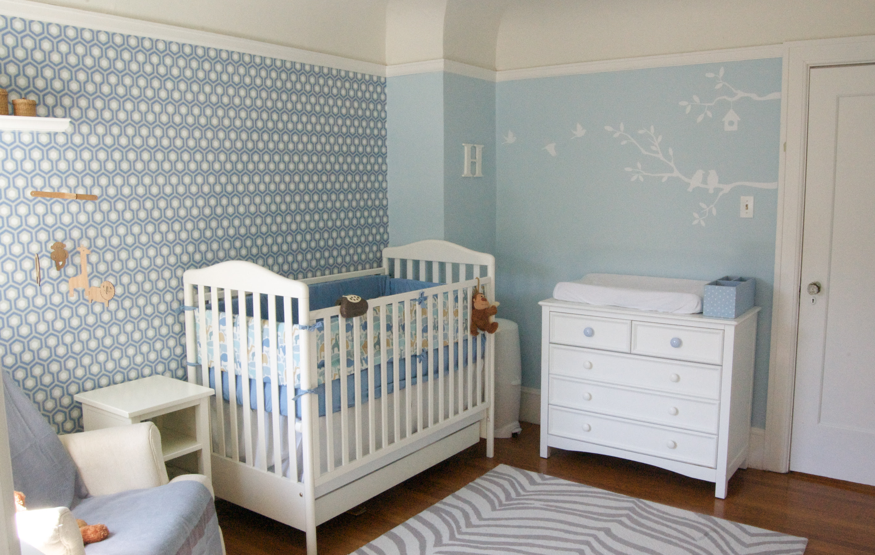 Custom Nursery Art by Kimberly: Top Baby Boy Nursery Designs of 2011