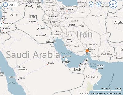 map of Strait Humoz