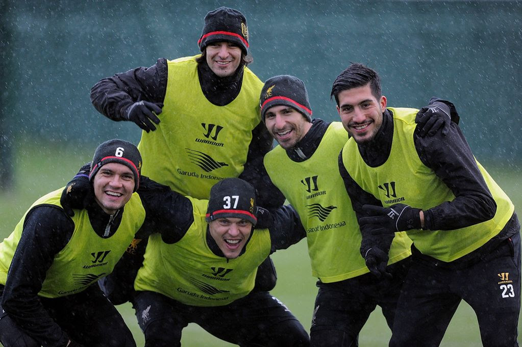 Liverpool training
