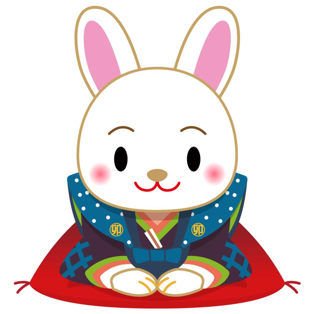 商用フリー 無料イラスト 干支 卯年 うさぎどし うどし Usagidoshi001 商用ok フリー素材集 ナイスなイラスト