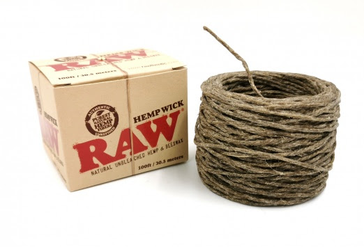 Raw Hemp Wick 30 5m 100ft Ball S R Tradelink Ltd