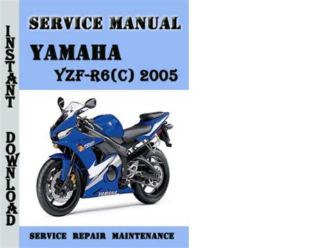 Download Yamaha Yzf R6 C 2005 Service Repair Manual