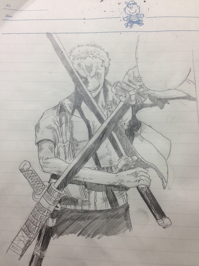 ゾロ描いてみた お絵かきブログ