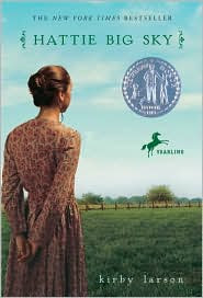 Hattie Big Sky by Kirby Larson: Book Cover