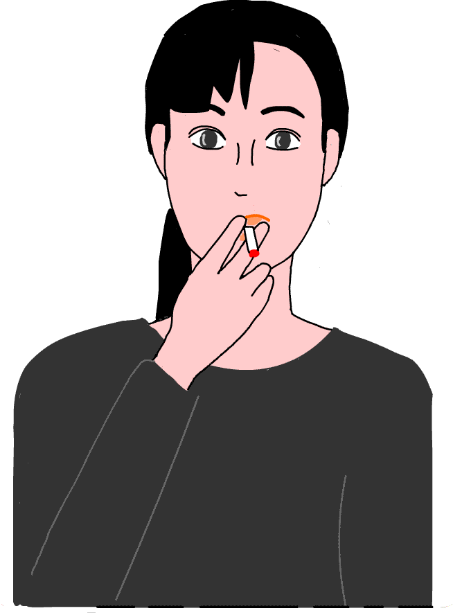 タバコ イラスト 喫煙 無料