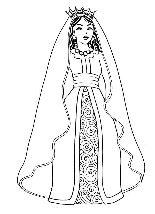 Download Queen coloring pages download and print for free