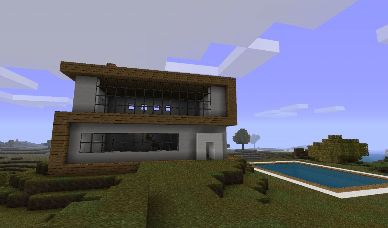  modern  house  designs  Minecraft  Project