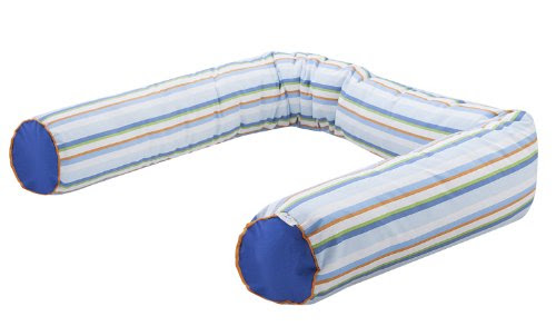 My Julius 8280013650 Tour de lit-coussin Zebra Crossing 180 cm x ø 14 cm