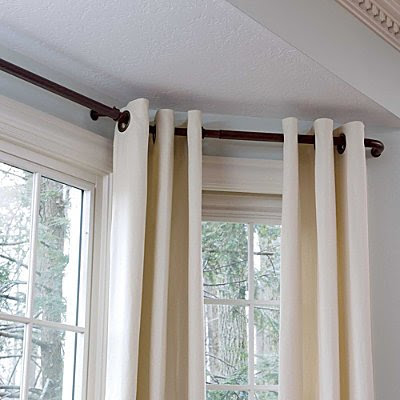 Bay Window Drapery Ideas Drapery Ideas